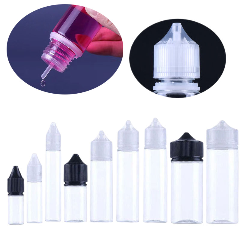 Juice Bottle Dropper - 5 Buah Botol Penetes Plastik Bening