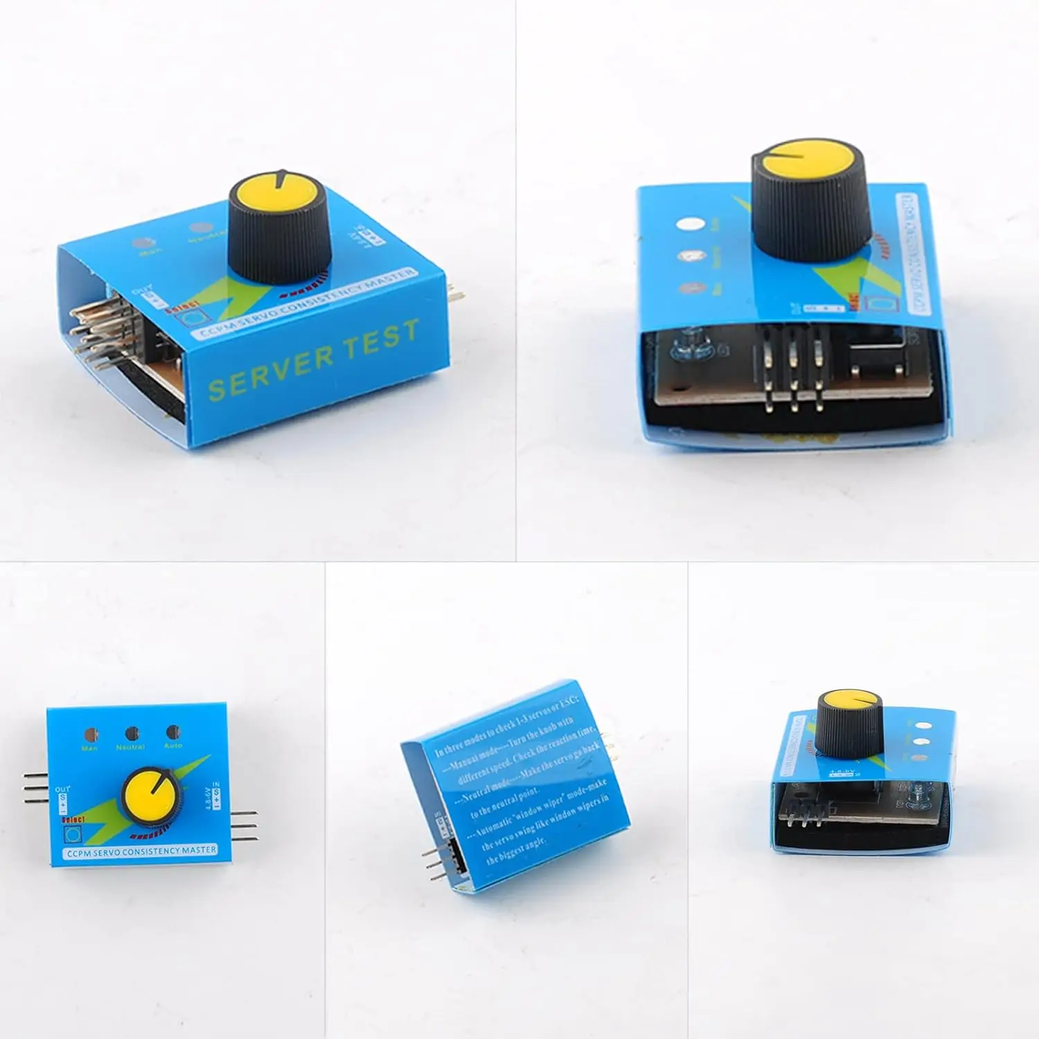 Penguji Servo 3CH Digital ESC  - Battery Case Storage ulasan dan harga