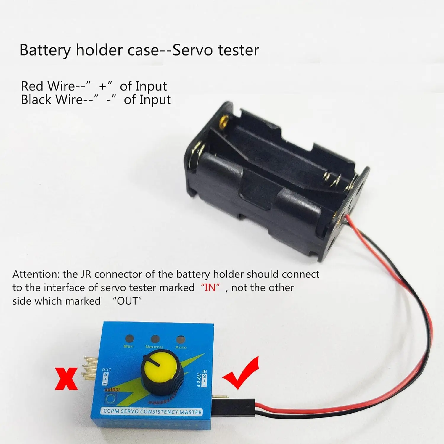 Penguji Servo 3CH Digital ESC  - Battery Case Storage ulasan dan harga