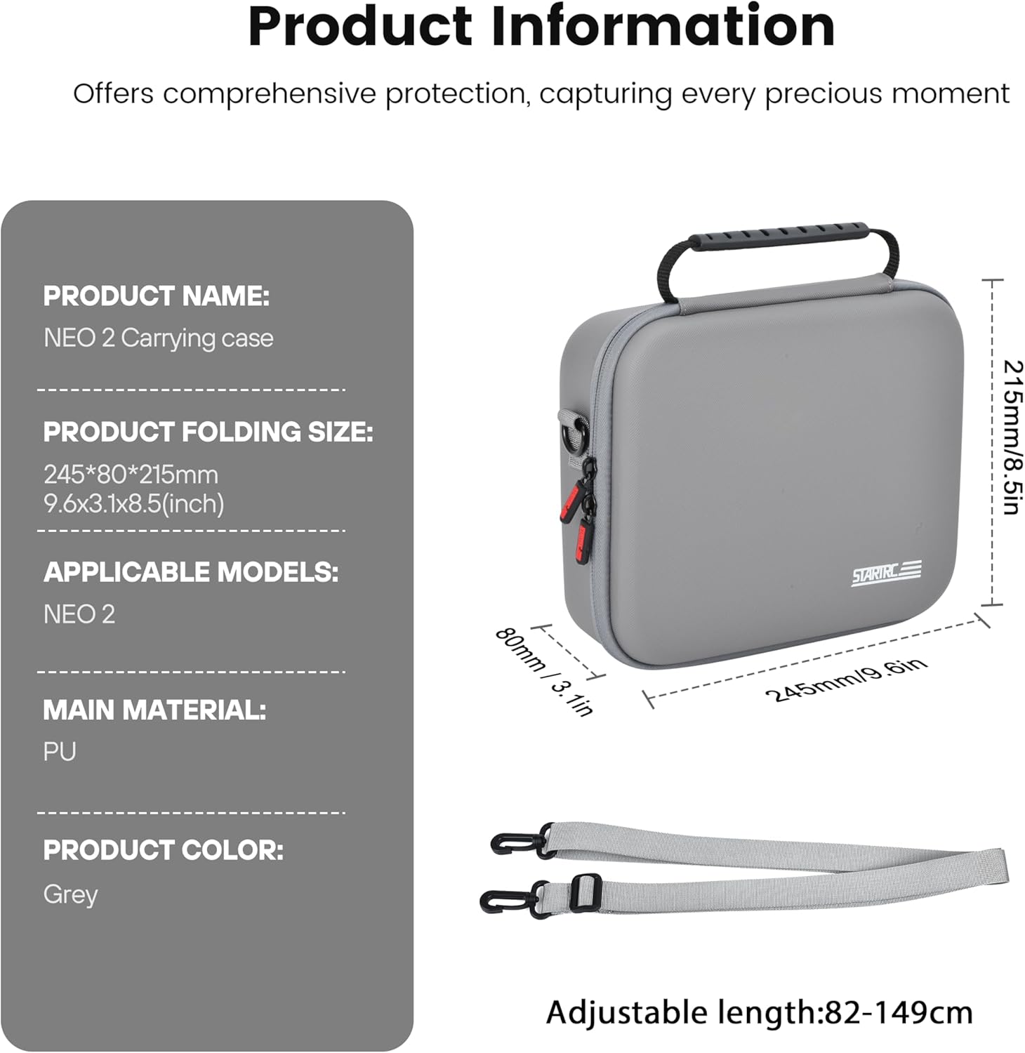 Tas Selempang Portabel STARTRC - Battery Case Storage ulasan dan harga