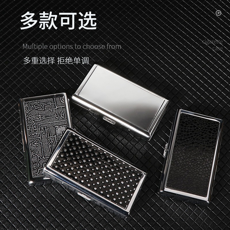 Kotak Rokok Logam Portable 20  - Smoking & Vaping Accessories ulasan dan harga