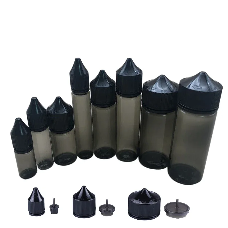 Botol tetes plastik PET hitam, - Juice Bottle Dropper ulasan dan harga