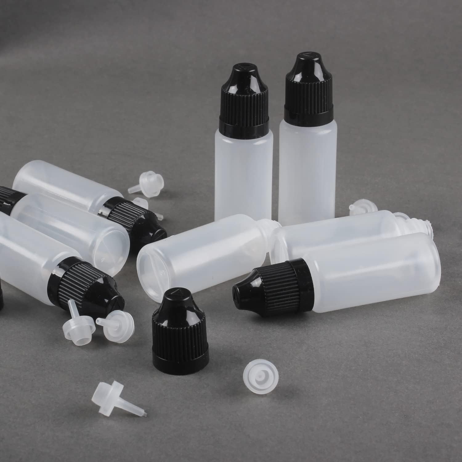 10 buah LDPE 15ml botol tetes  - Juice Bottle Dropper ulasan dan harga