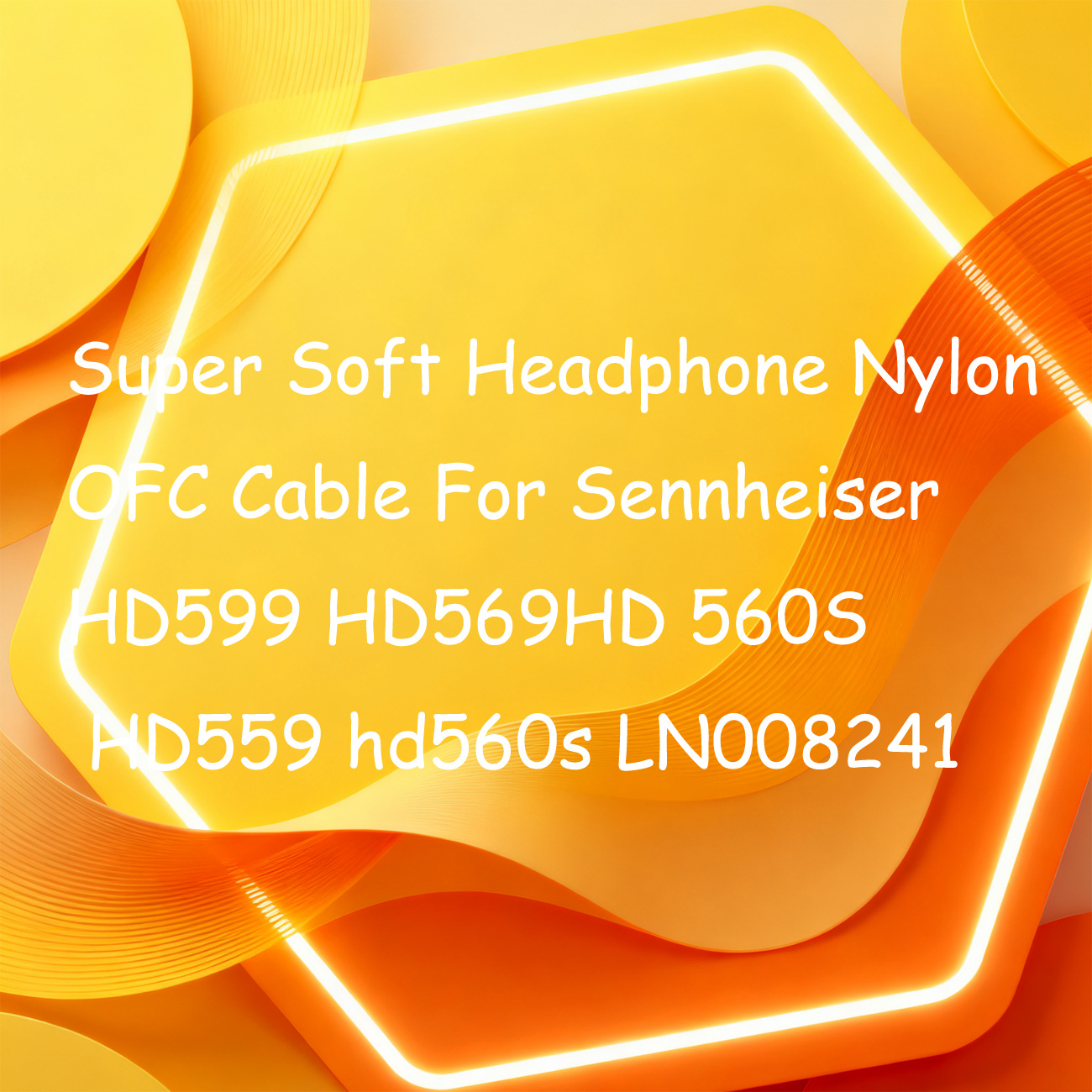 Kabel Headphone Nylon OFC Supe - Sennheiser Headphone Hd 560S ulasan dan harga